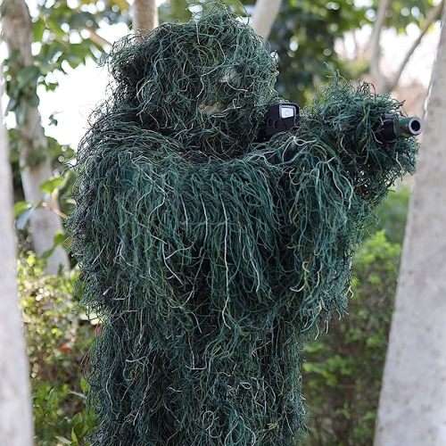 3D Ghillie Suits - Woodland