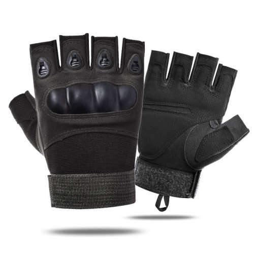 # 5 - Black Glove Half Finger with ventilation