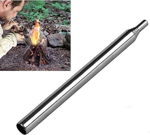 Outdoor Cooking Blow Fire  Ssteel Tube