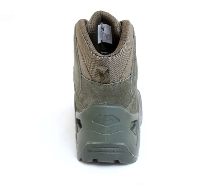 (AK) Anti-Slip Safety Breathable Shock-Absorbing Climbing Hiking Tactical Ankle Boots - Navy Green