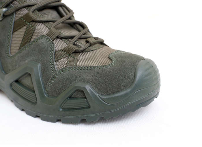 (AK) Anti-Slip Safety Breathable Shock-Absorbing Climbing Hiking Tactical Ankle Boots - Navy Green