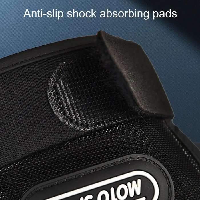 # 7 - Steel Case Half Finger Glove - Black