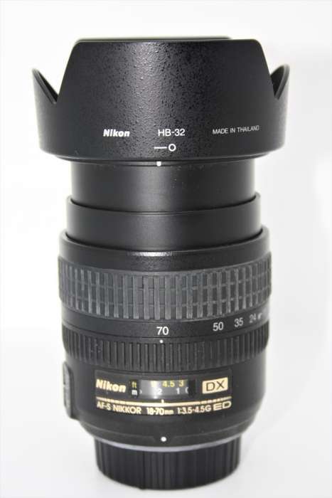NIKON AF-S DX Zoom-NIKKOR 18-70mm f/3.5-4.5G IF-ED - For NIKON DSLR  CAMERAS