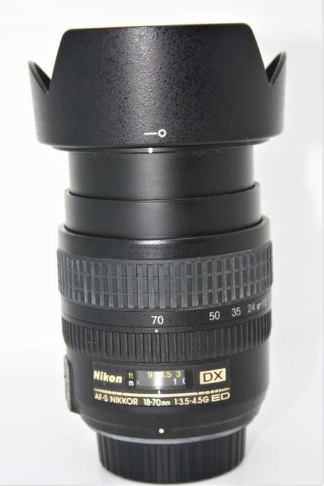 NIKON AF-S DX Zoom-NIKKOR 18-70mm f/3.5-4.5G IF-ED - For NIKON DSLR  CAMERAS