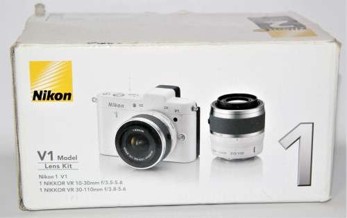 Nikon 1 V1 10.1 MP HD Digital Camera System with 30-110MM VR 1 NIKKOR Lens