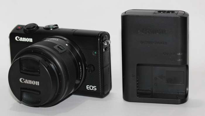 Canon EOS M100 Mirrorless Camera w/ 15-45mm Lens - Wi-Fi, Bluetooth, and NFC enabled