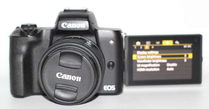 Canon EOS M50 Mark II Mirrorless Digital Camera with 15-45mm f/3.5-6.3 IS STM Lens