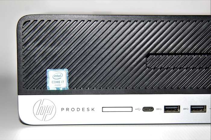 HP ProDesk 600 G3 Small Form Factor PC  Intel Core I7-6700, 4GB, 512GB SSD, Win 10 Pro