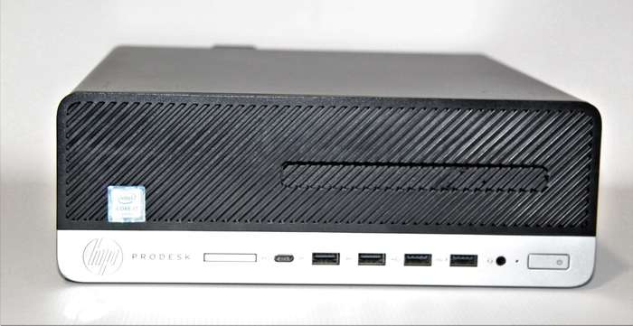 HP ProDesk 600 G3 Small Form Factor PC  Intel Core I7-6700, 4GB, 512GB SSD, Win 10 Pro