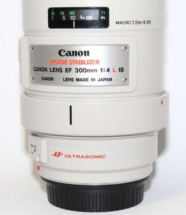 Canon EF 300mm f/4L IS USM Telephoto Fixed Lens for Canon SLR Cameras