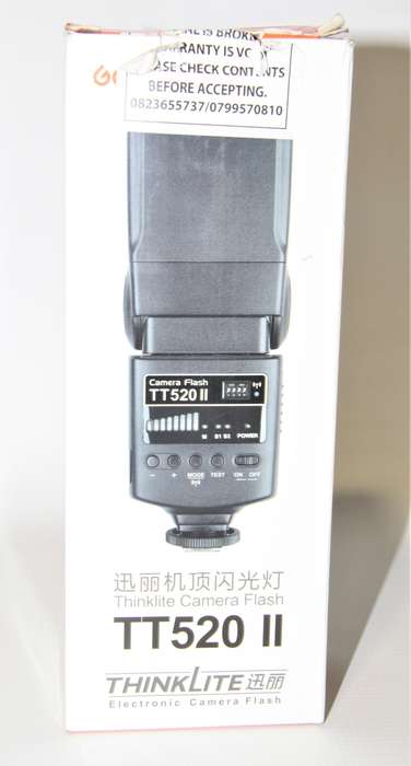GODOX TT520 II Universal Hot Shoe Flash Speedlite for DSLR Cameras Canon Nikon Pentax Olympus