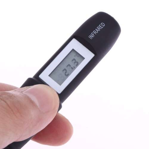 Pen Type Mini Non-Contact Infrared Thermometer IR Temperature Measuring LCD Display