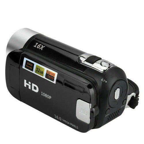 2.7 Inch 1080P HD Camcorder Digital Video Camera TFT LCD 16MP 16x Zoom DV AV Night Vision
