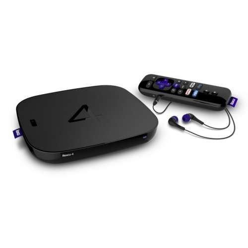 Roku 4 (4400R) 4K UHD Streaming Media Player