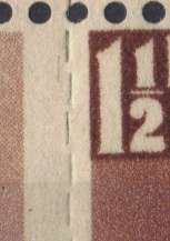 Union Small Wars 1.1/2D Block of 4 with Double Roulette Variety Superb MNH