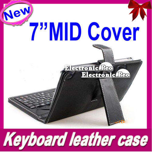 Leather Case & USB Keyboard Pouch & Stylus for 7'' Tablet PC MID Epad Apad
