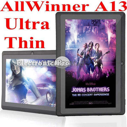 Best buy, 2012 Latest Android 4.0, 7" A13 Tablet 4G 512M Capacitive 1.2GHz G-Sensor