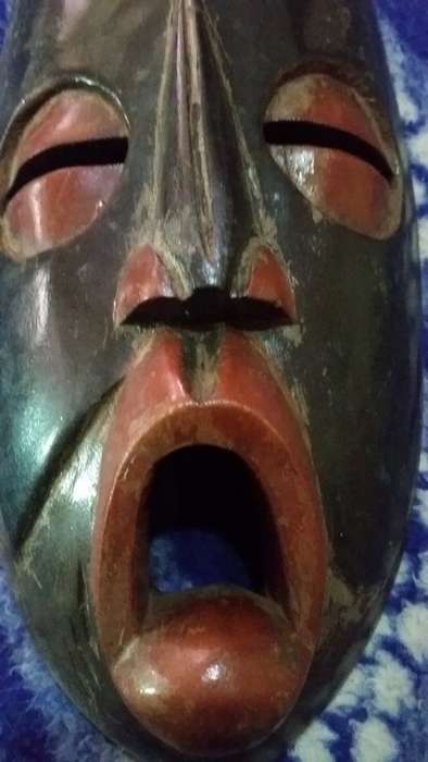Mask Wooden Carved African
