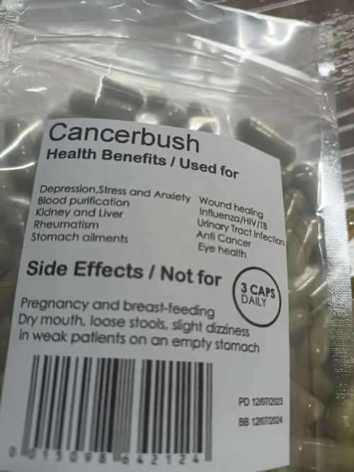 Cancerbush capsules 90