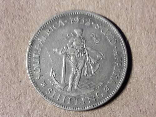 1932 SA UNION SILVER SHILLING