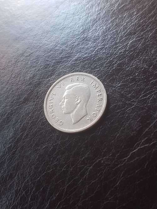 1946 SA UNION SILVER SHILLING [Rare]