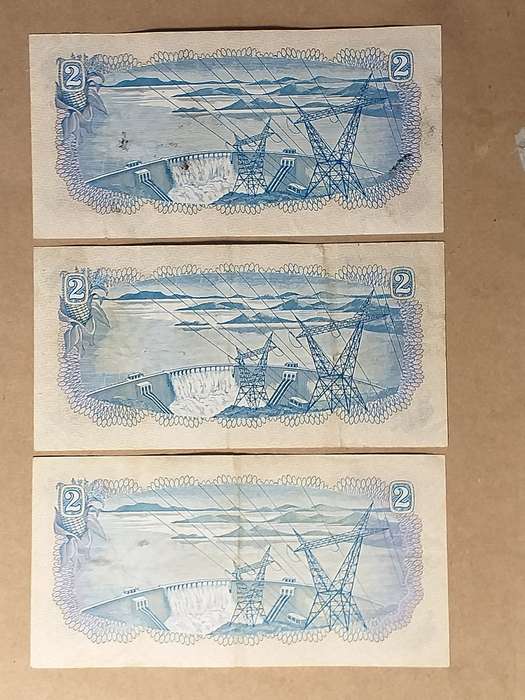 3 x RSA R2 BANK NOTES [T.W. de Jongh]