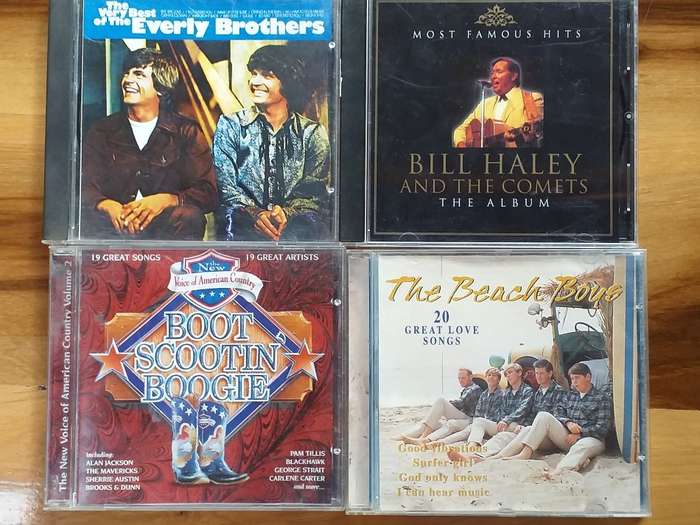4 x CD's IN ORIGINAL CASES [One bid for all] See description.