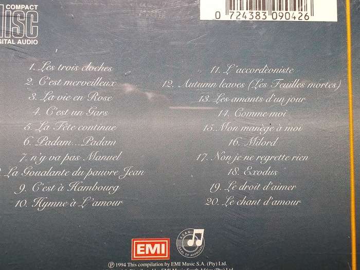4 CD's IN ORIGINAL CASINGS [Bid per CD to take all]