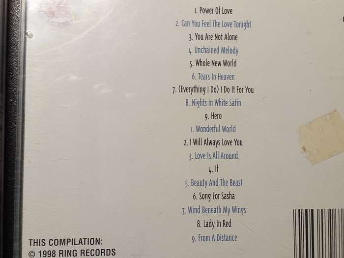 4 CD's IN ORIGINAL CASINGS [Bid per CD to take all]