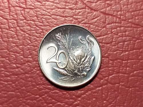 1965 RSA 20 CENT ENGLISH [PROOF]