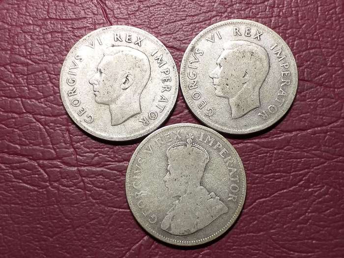 SCRAP SILVER SA UNION COINS - [40 GRAMS]