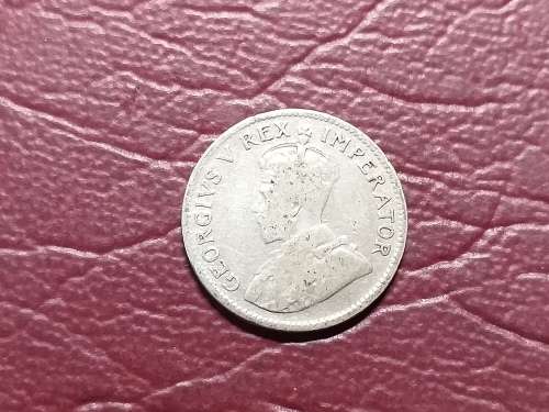 1934 SA UNION SILVER 3 PENCE