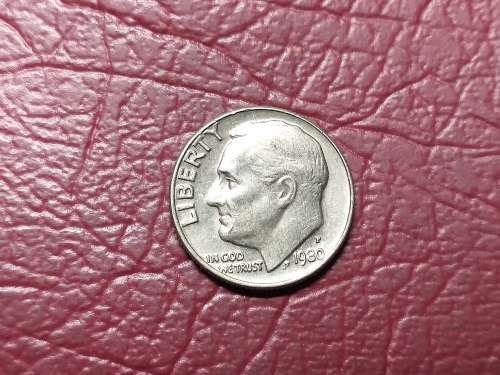 1980 USA 1 Dime `Roosevelt Dime`