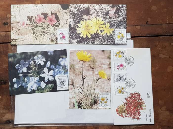 BOPHUTHATSWANA CONTRLE BLOCKS, FDC, MAXI CARDS - [ONE BID FOR ALL.]