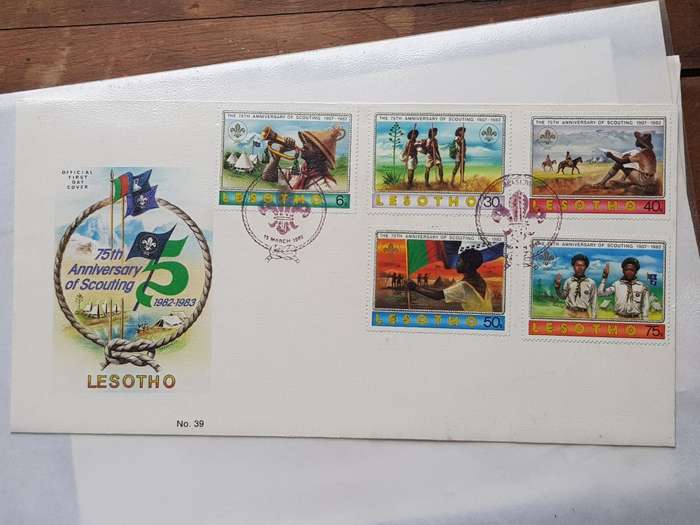 LESOTHO 3 x FDC, - [ONE BID FOR ALL.]