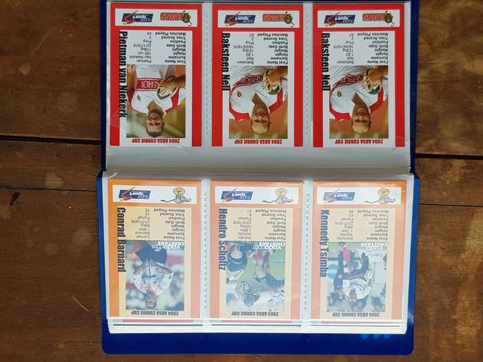 35 x MTN CRICKET COLLECTABLE CARDS - [Bid per card to take all.]