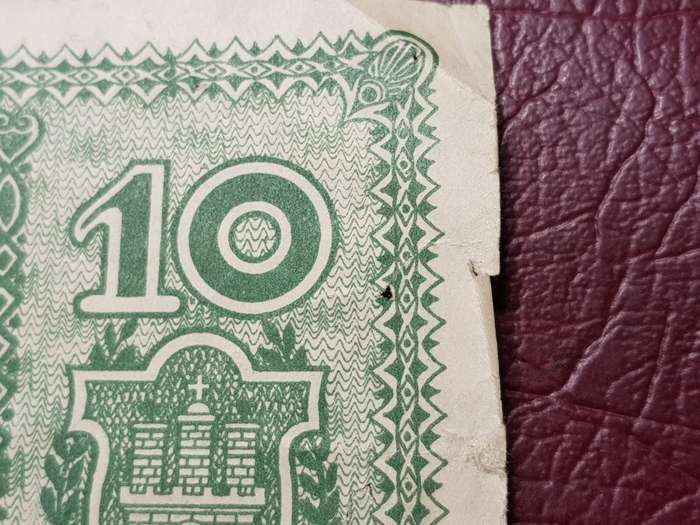 1923 Hanseatic City of Hamburg, 10 Milliarden Mark