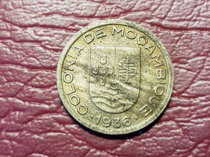 1936 Mozambique 50 Centavos