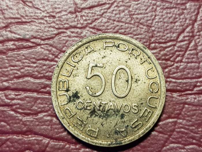 1936 Mozambique 50 Centavos