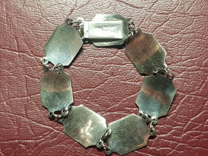 Lovely Genuine Solid Sterling Silver Bracelet in Excellent Condition - [13 g]