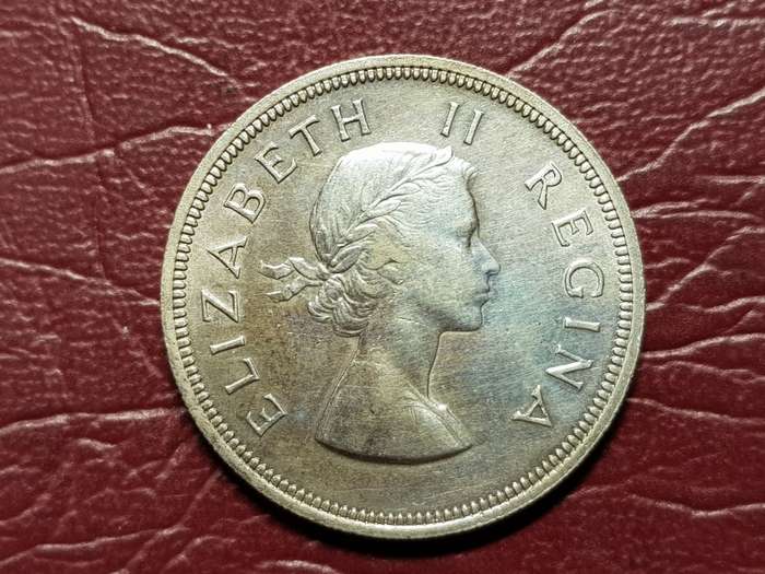 1958 SA Union Silver 2.5 Shilling