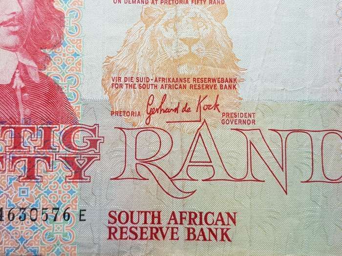 RSA R50 Note - Gerhard De Kock
