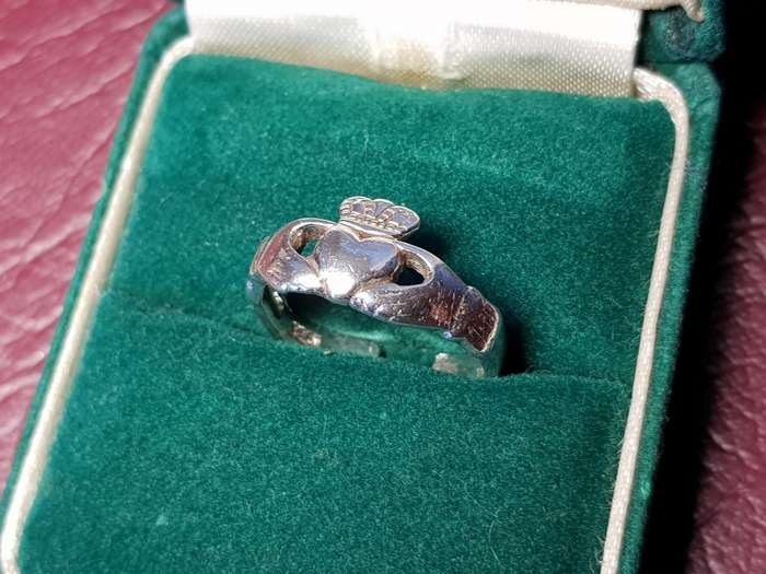 Lovely Genuine Solid Sterling Silver Toe Ring In Good Condition - [2,8 g]