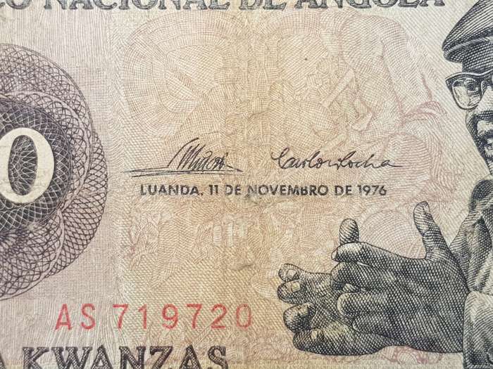 1976 Angola 50 Kwanzas