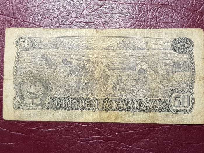 1976 Angola 50 Kwanzas