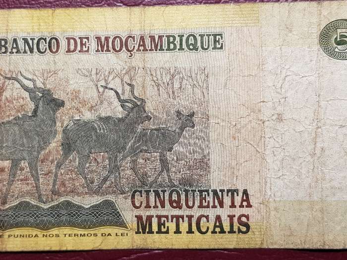 2006 Mocambique 50 Meticais