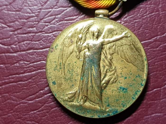 WW1 Victory Medal of 3536 PTE J. White A. & S.H.