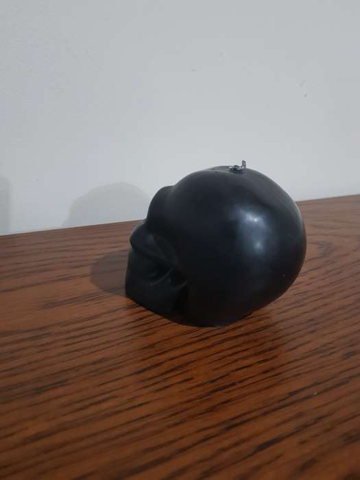 Skull Candle - Black 10cm