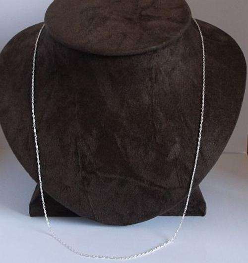 5 ON AUCTION !!! QUALITY 50 CM STERLING SILVER NECKLACE !!BIDDING IS PER NECKLACE .FREE COMBINING !