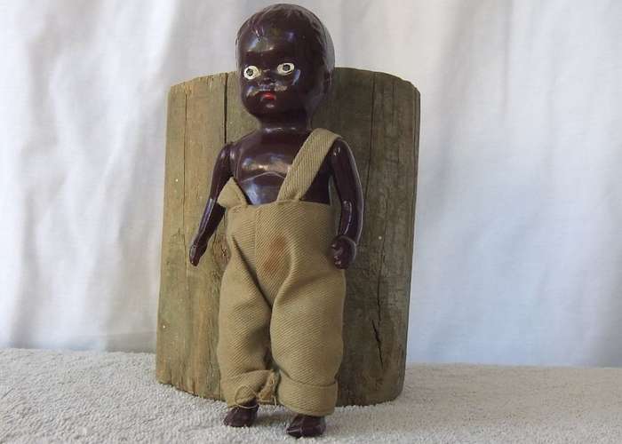 HEY !! WHEN LAST DID YOU SEE THIS GUY ? MADE IN JOHANNESBURG ..1960`S OR 1970`S...CUTE AFRICANA !!